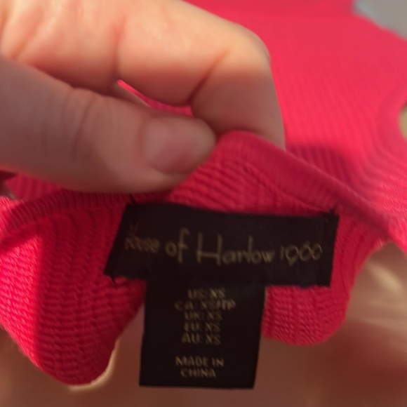 House of Harlow Hot Pink Sweater Dress XS - Picture 5 of 5